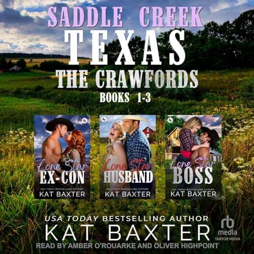 Audiobook Cover: Saddle Creek Texas - The Crawfords Boxed Set by Kat Baxter.