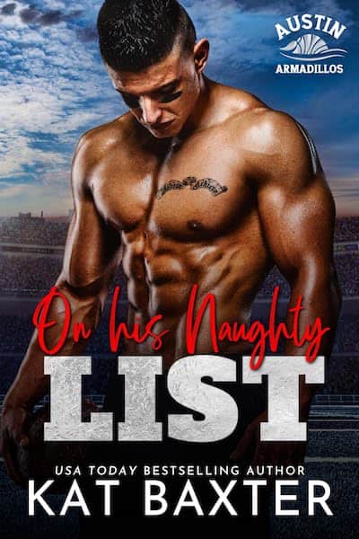 Book Cover: On His Naughty List by Kat Baxter